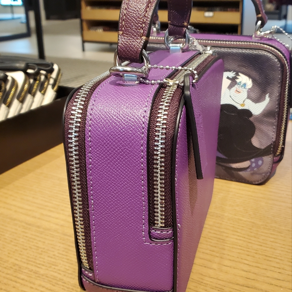 Disney X Coach Box Crossbody With Ursula Motif Little Mermaid - Picture 4 of 10